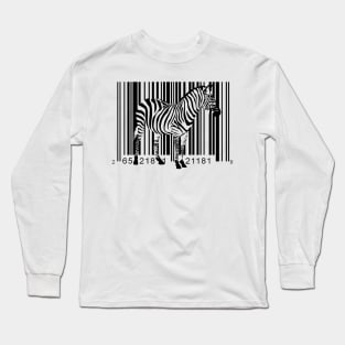 Zebra Code Long Sleeve T-Shirt